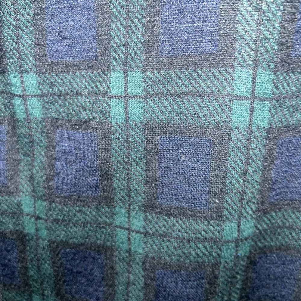 Madewell Academia Preppy Lined Sz 8 Plaid  Mini Skirt Wool Viscose Poly Blend - Picture 2 of 4